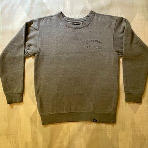 P/C Canadian As Fuck Crewneck Sweater. Size S.